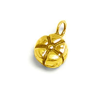 Bali Beads | Sterling Silver Vermeil-24k Gold Plated - Findings, Vermeil Charms and Dangles