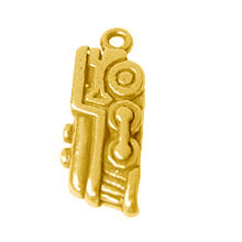 Bali Beads | Sterling Silver Vermeil-24k Gold Plated - Findings, Vermeil Charms and Dangles