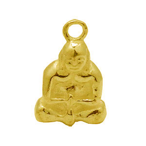 Bali Beads | Sterling Silver Vermeil-24k Gold Plated - Findings, Wholesale Vermeil charms and Dangles