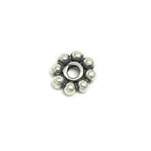 Wholesale 925 Sterling Silver Granulated Spacer Beads 