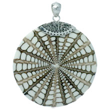 Bali Beads | Sterling Silver Silver Jewelry - Seashell Pendants, Seashell Silver Pendants