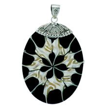 Bali Beads | Sterling Silver Silver Jewelry - Seashell Pendants, Seashell Silver Pendants