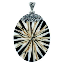 Bali Beads | Sterling Silver Silver Jewelry - Seashell Pendants, Seashell Silver Pendants