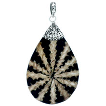 Bali Silver Jewelry - Seashell Pendants