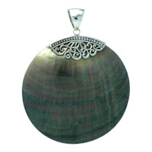 Bali Beads | Sterling Silver Silver Jewelry - Seashell Pendants, Seashell Silver Pendants