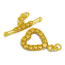 Bali Vermeil-24k Gold Plated - Vermeil Toggles and Clasps