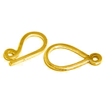 Bali Vermeil-24k Gold Plated - Vermeil Toggles and Clasps