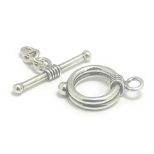 Bali Silver Toggles and Claps - Twisted Wire Toggles