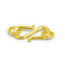 Bali Vermeil-24k Gold Plated - Vermeil Toggles and Clasps