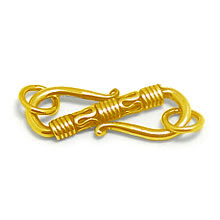 Bali Vermeil-24k Gold Plated - Vermeil Toggles and Clasps