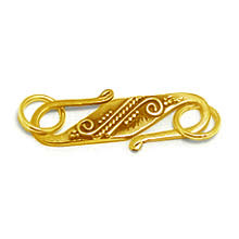 Bali Vermeil-24k Gold Plated - Vermeil Toggles and Clasps