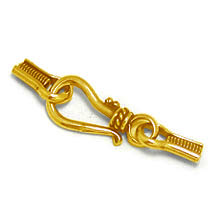 Bali Vermeil-24k Gold Plated - Vermeil Toggles and Clasps